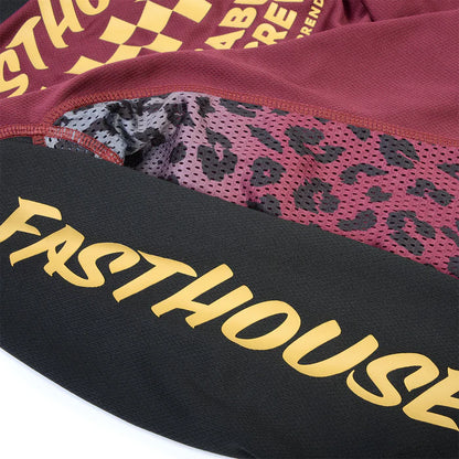 Fasthouse Grindhouse Golden Crew Jersey - Womens - Maroon
