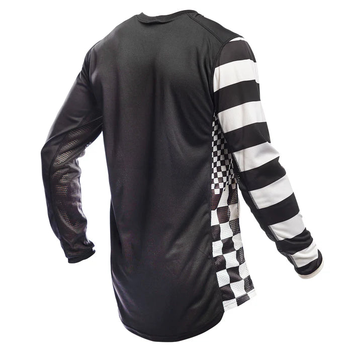 Fasthouse Grindhouse Hot Wheels Jersey - White-Black