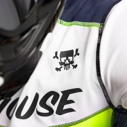 Fasthouse Grindhouse Nova Jersey - White-Navy