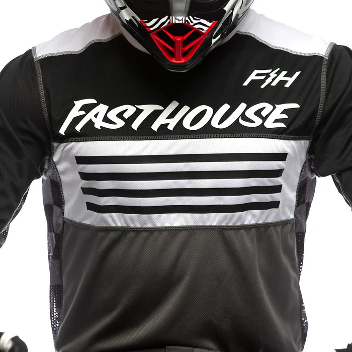 Fasthouse Grindhouse Omega Jersey - Black-Gray