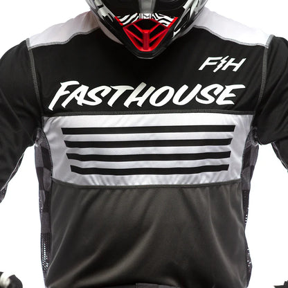 Fasthouse Grindhouse Omega Jersey - Black-Gray