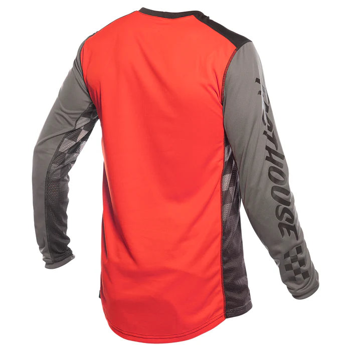 Fasthouse Grindhouse Omega Jersey - Gray-Black