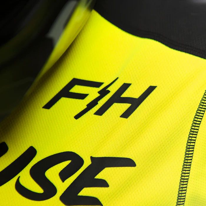 Fasthouse Grindhouse Omega Jersey - High Viz-Black