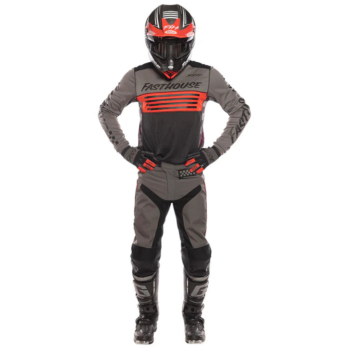 Fasthouse Grindhouse Omega Jersey - Gray-Black
