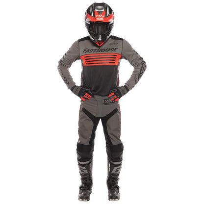 Fasthouse Grindhouse Omega Jersey - Gray-Black