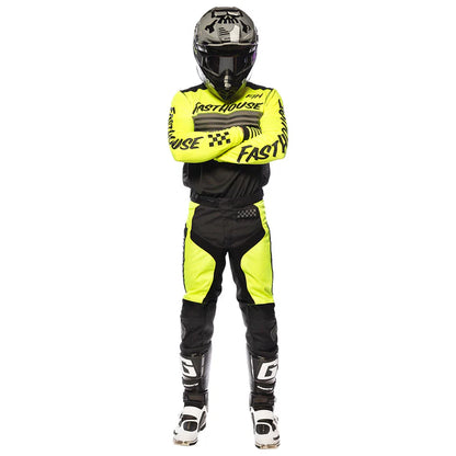 Fasthouse Grindhouse Pant - High Viz-Black