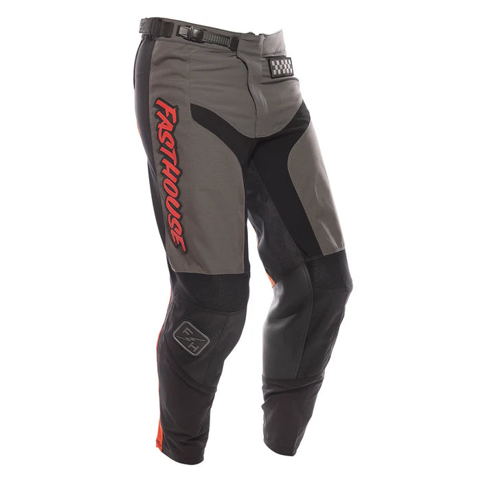 Fasthouse Grindhouse Pant - Youth - Gray-Red