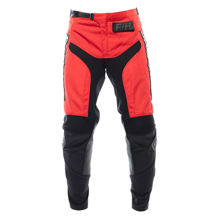 Fasthouse Grindhouse Pant - Youth - Red-Black