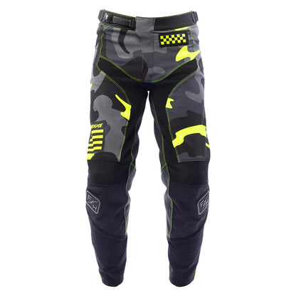 Fasthouse Grindhouse Riot Pant - Youth - Black-High Viz
