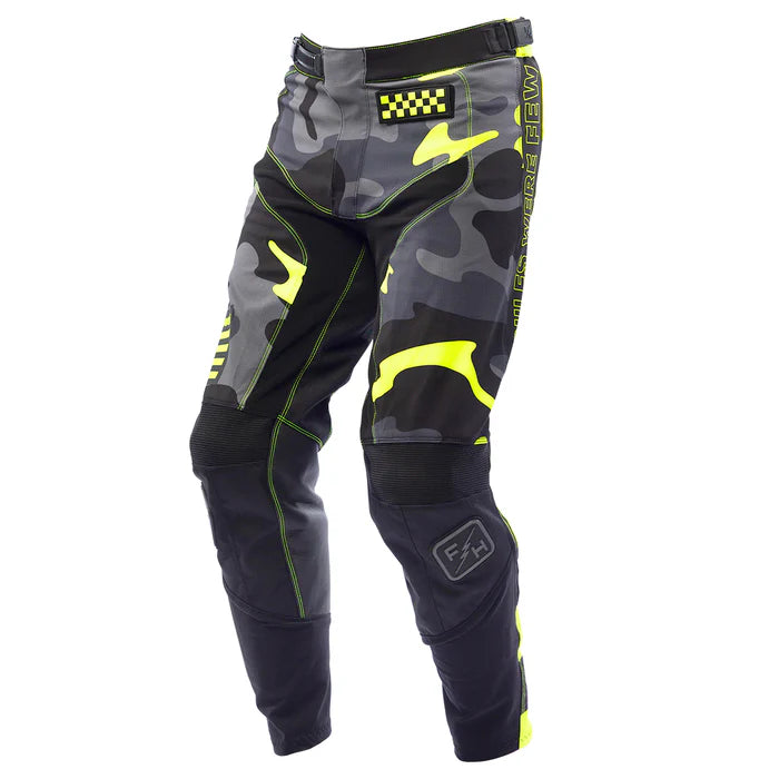 Fasthouse Grindhouse Riot Pant - Youth - Black-High Viz