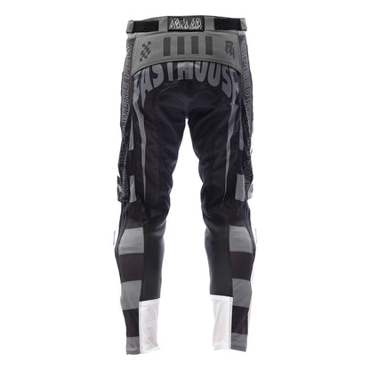 Fasthouse Grindhouse Riot Pant - Youth - White-Black