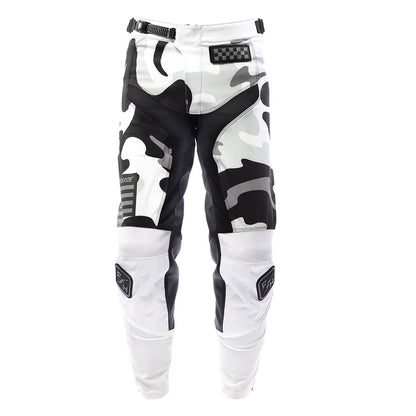 Fasthouse Grindhouse Riot Pant - Youth - White-Black