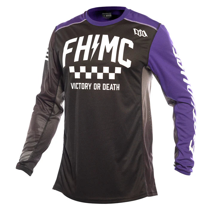 Fasthouse Grindhouse Royale Jersey - Black-Purple