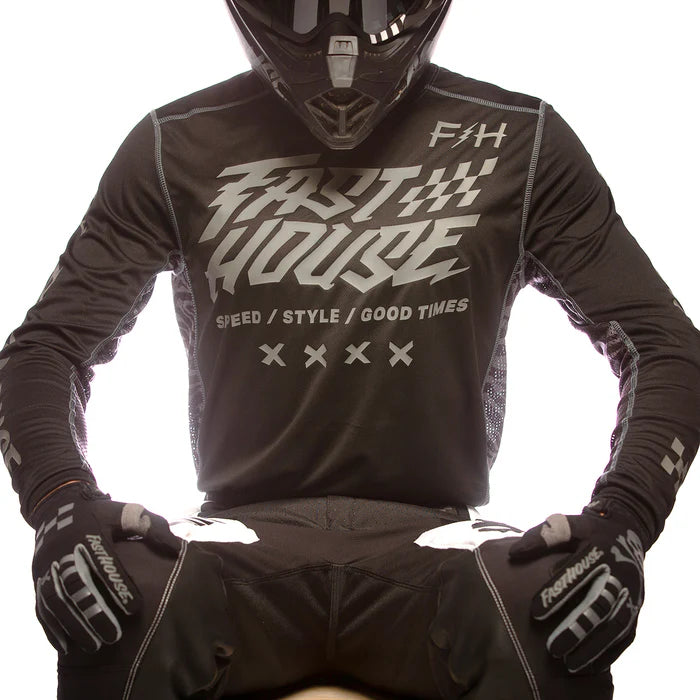 Fasthouse Grindhouse Rufio Jersey - Black