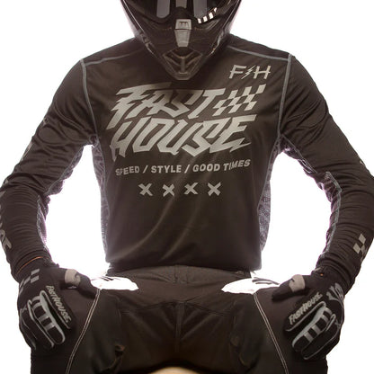 Fasthouse Grindhouse Rufio Jersey - Black