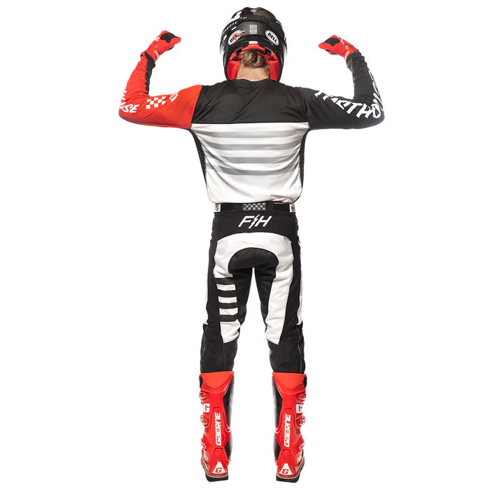 Fasthouse Grindhouse Slammer Jersey - Red-Black