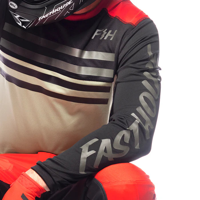 Fasthouse Grindhouse Tempo Jersey - Black-Infrared