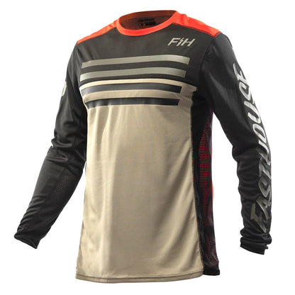 Fasthouse Grindhouse Tempo Jersey - Black-Infrared