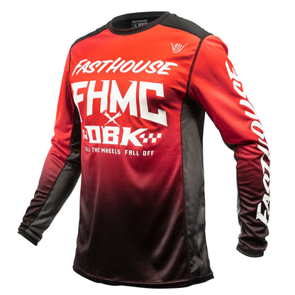 Fasthouse Twitch Jersey - Red-Black