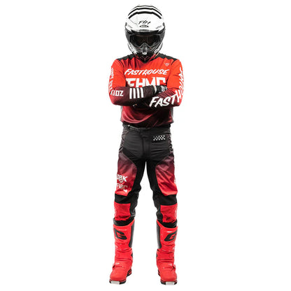 Fasthouse Grindhouse Twitch Pant - Black-Red