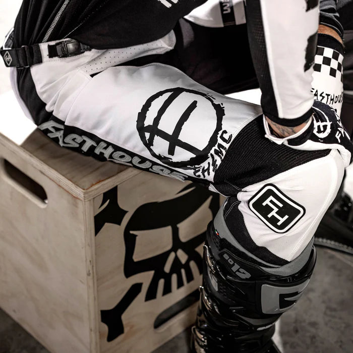 Fasthouse Grindhouse 2.0 Punk Pant - White-Black