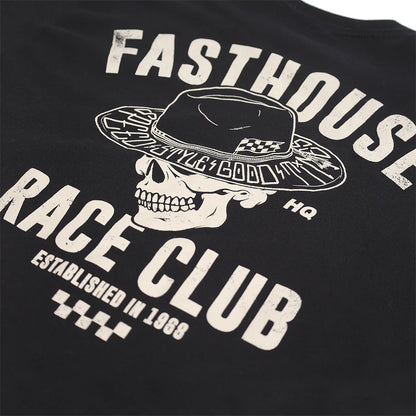 Fasthouse HQ Club Tee - Black