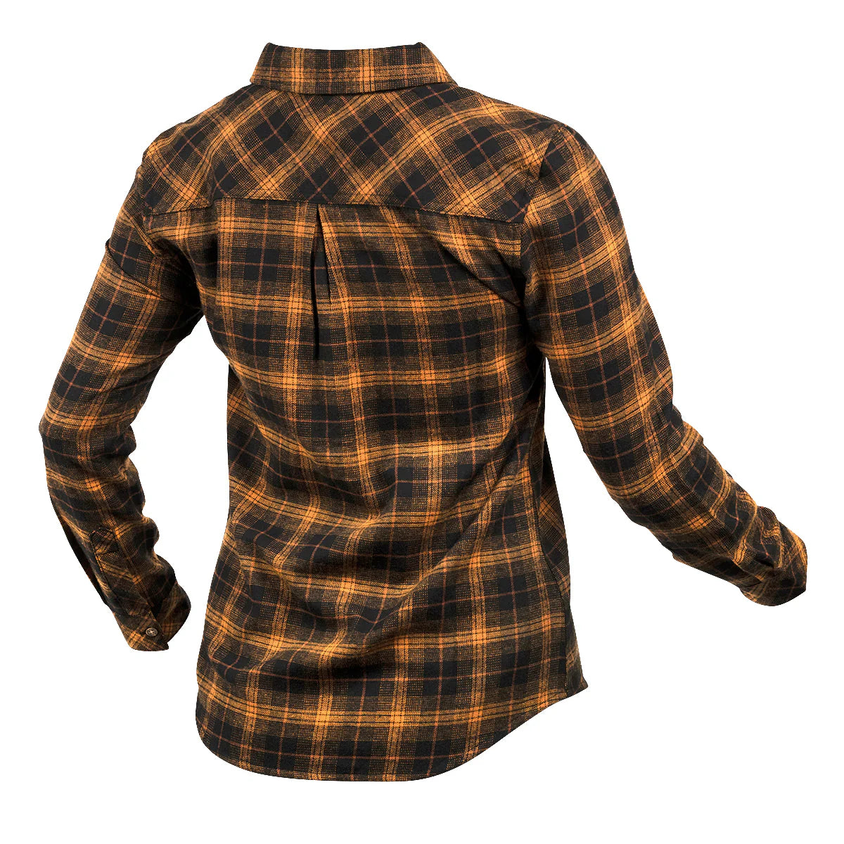Fasthouse Honey Flannel Shirt - Womens - Gold-Black