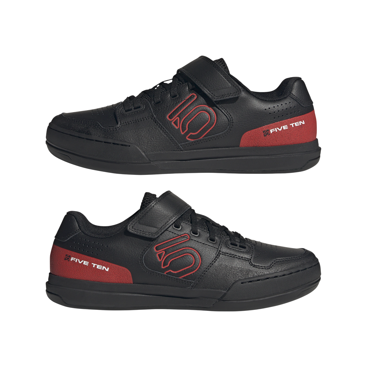 Five Ten Hellcat Clipless MTB Shoe - Core Black-Red-Ftwr White
