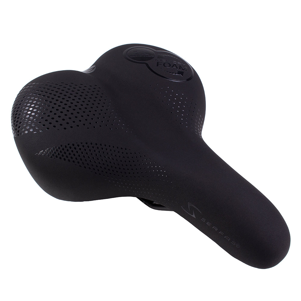 Serfas TBM-20 Tailbones Memory Foam Waterproof Saddle