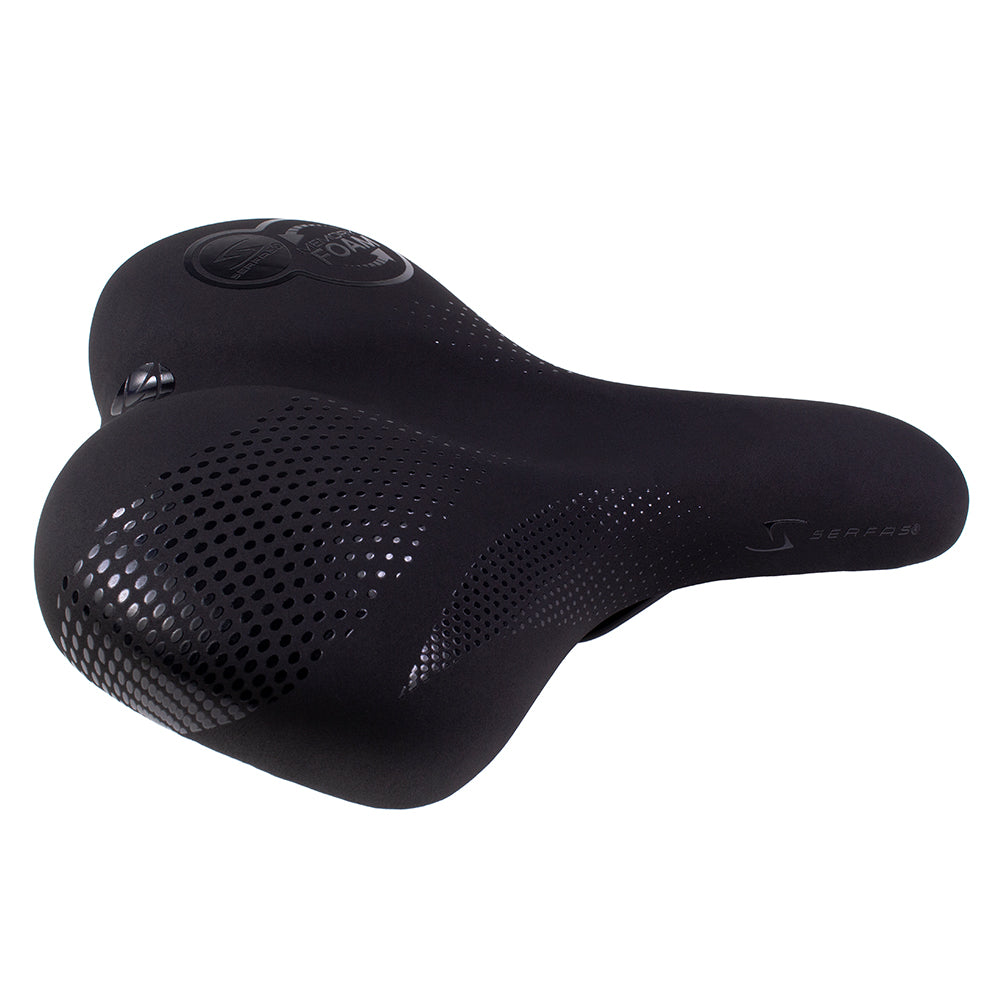 Serfas TBM-20 Tailbones Memory Foam Waterproof Saddle