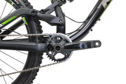 Kona Process 167 26 - Origin8 - Matt Black-Chrome-Green