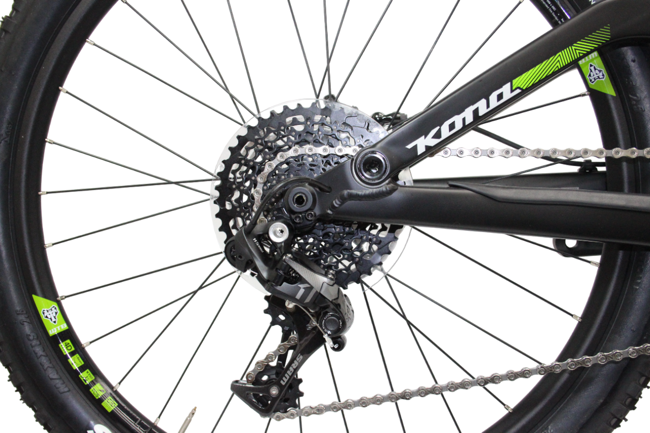 Kona Process 167 26 - Origin8 - Matt Black-Chrome-Green
