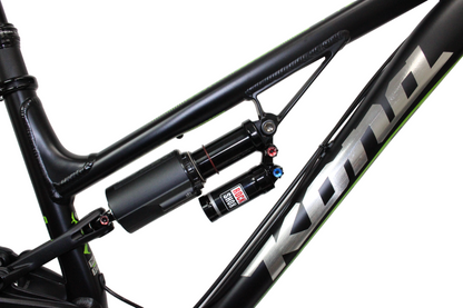 Kona Process 167 26 - Origin8 - Matt Black-Chrome-Green