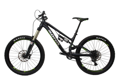 Kona Process 167 26 - Origin8 - Matt Black-Chrome-Green