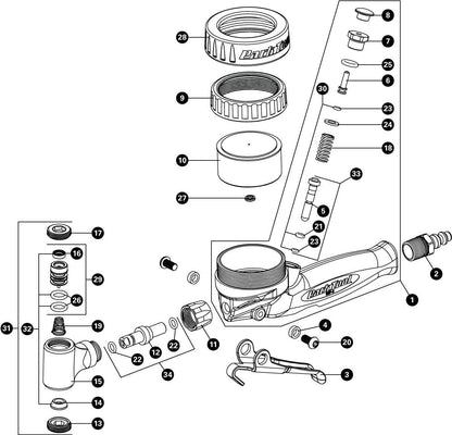 Park Tool 1592 O-Ring AS568-110 for INF-2 Inflator