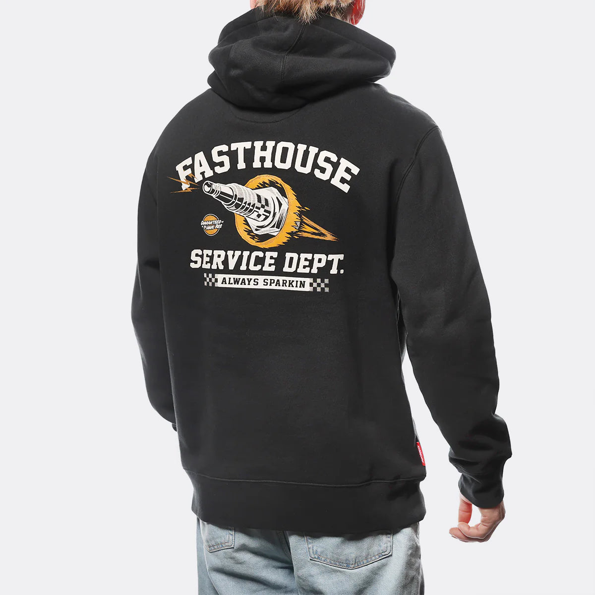 Fasthouse Ignite Hooded Pullover - Black