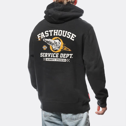 Fasthouse Ignite Hooded Pullover - Black