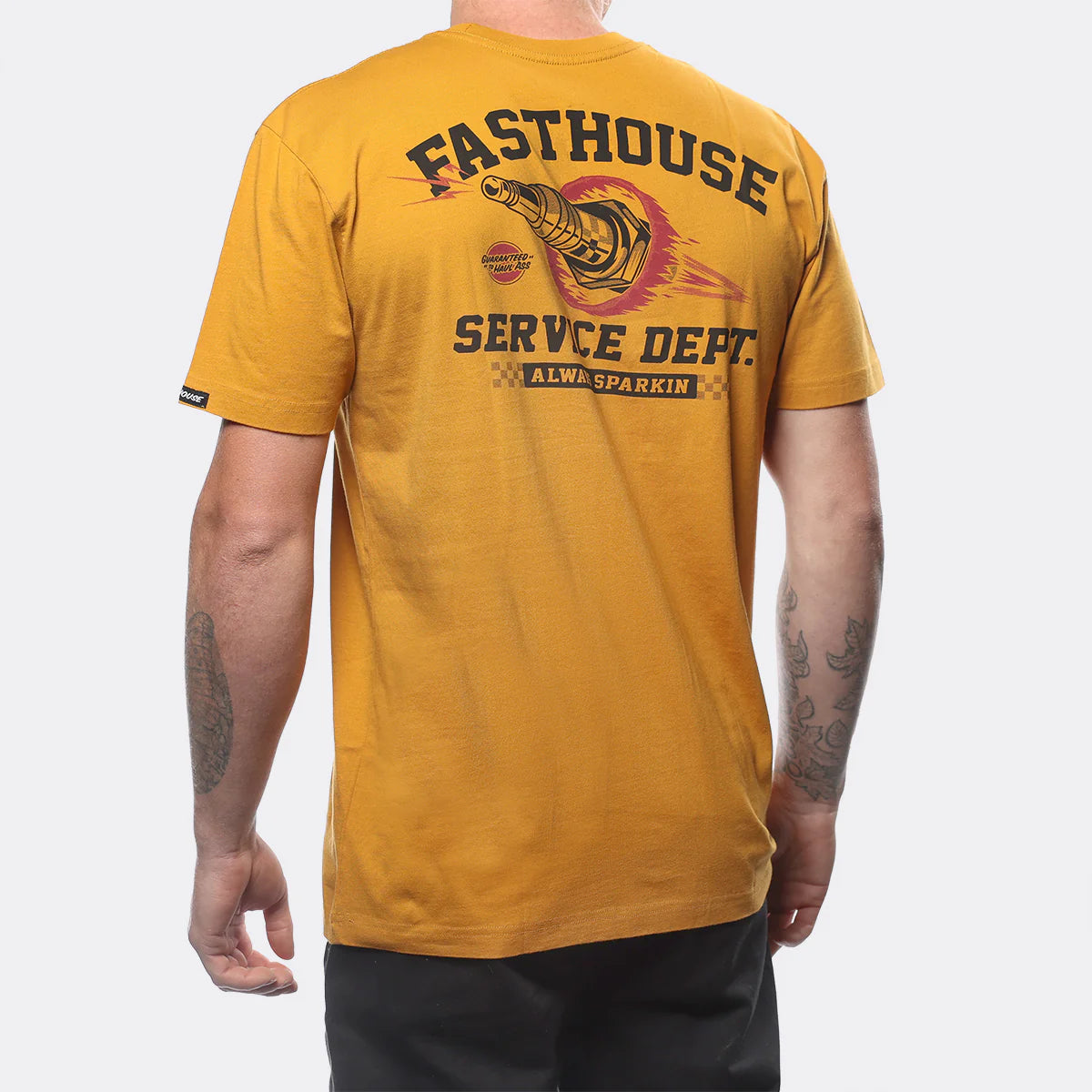Fasthouse Ignite Tee - Vintage Gold