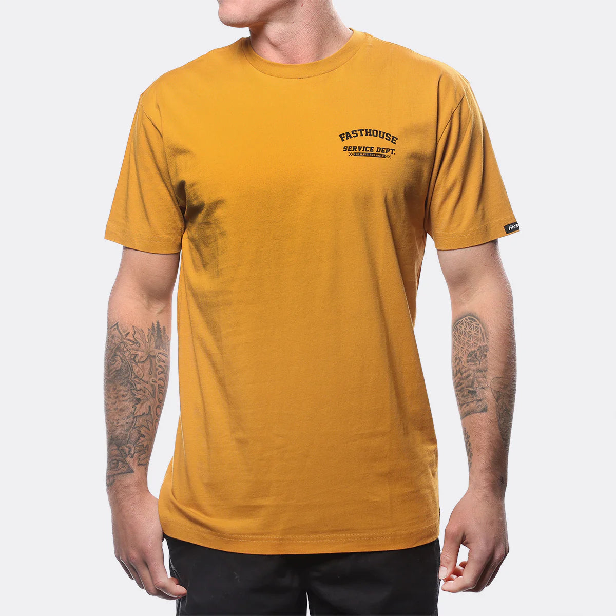 Fasthouse Ignite Tee - Vintage Gold