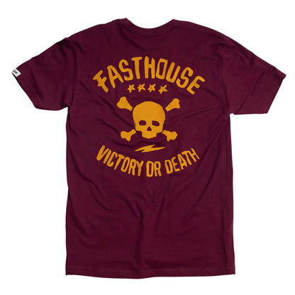 Fasthouse Instigate Tee - Youth - Maroon