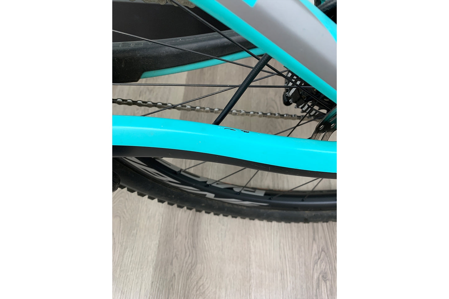Intense Recluse 27.5 -  Elite Build - Gray-Turquoise - Large - Demo