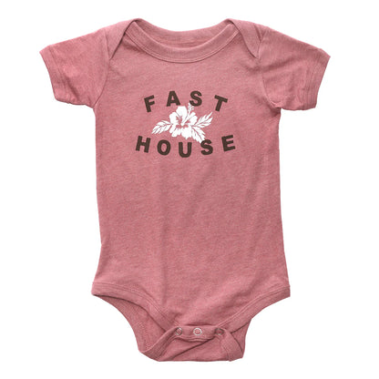 Fasthouse Kiera Infant Onesie - Heather Mauve
