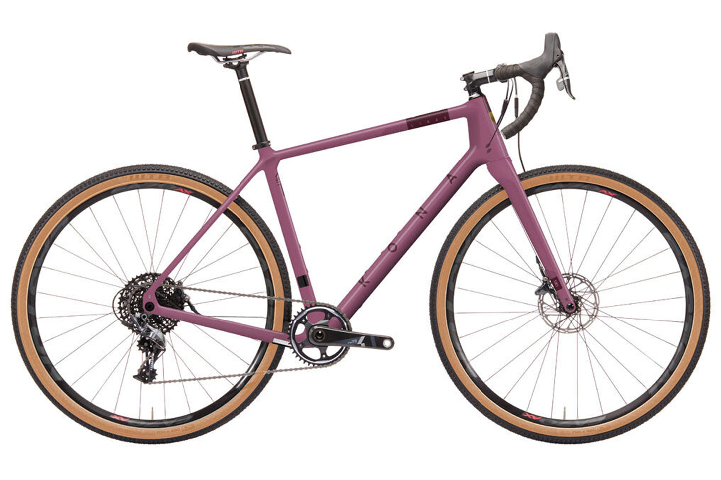 Kona Libre CR 700c Gravel Bike - Mauve Purple - 2025