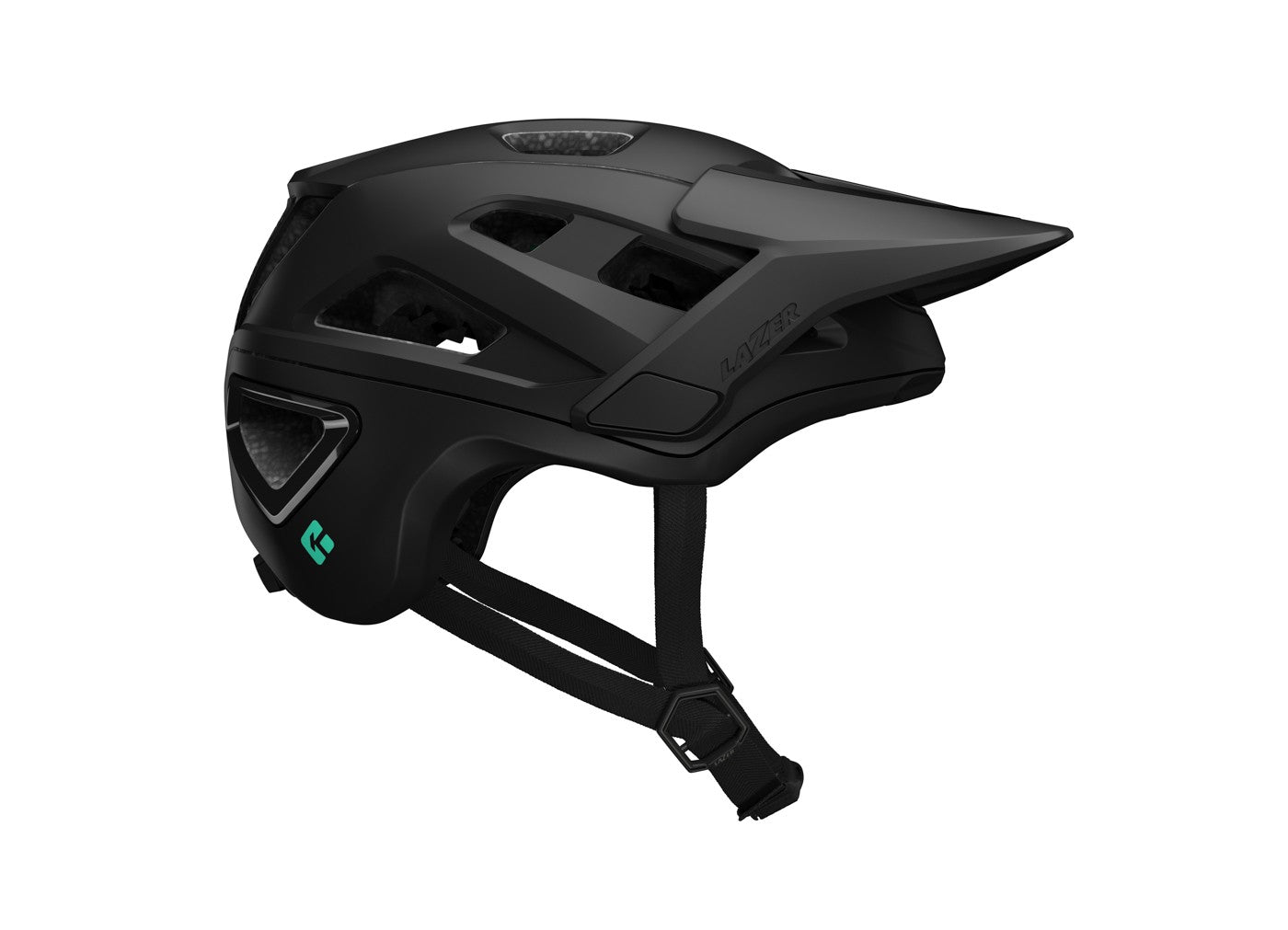 Lazer Jackal Kineticore MTB Helmet - Full Matte Black