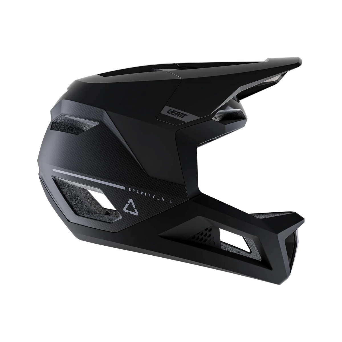 Leatt MTB Gravity 5.0 Full Face Helmet - Black