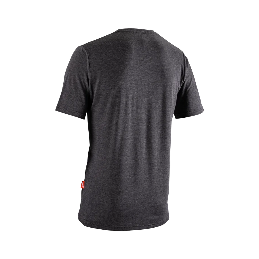 Leatt Tech Tee - Ghost Black