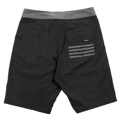 Fasthouse Legend 21" 3 Pocket Solid Boardshort - Black