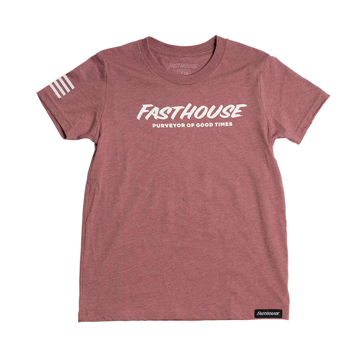 Fasthouse Logo Tee - Womens - Heather Mauve