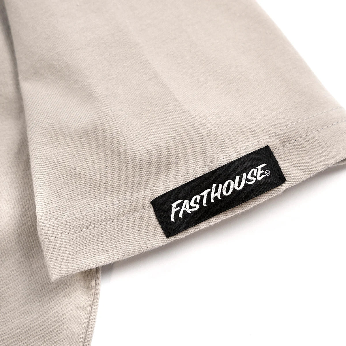 Fasthouse Logo Tee - Light Gray