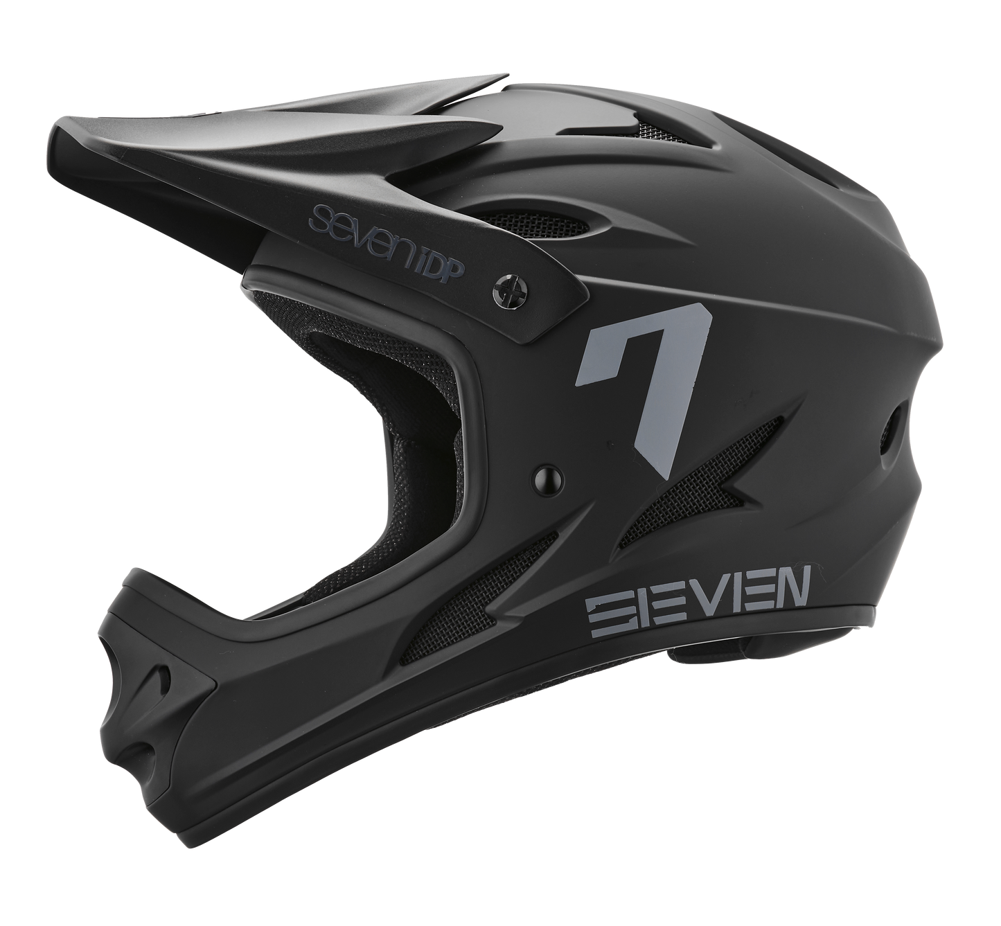 7 iDP M1 Full Face Helmet - Youth - Matte Black